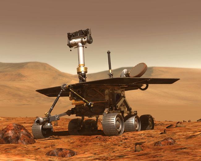 Curiosity Rover on Mars