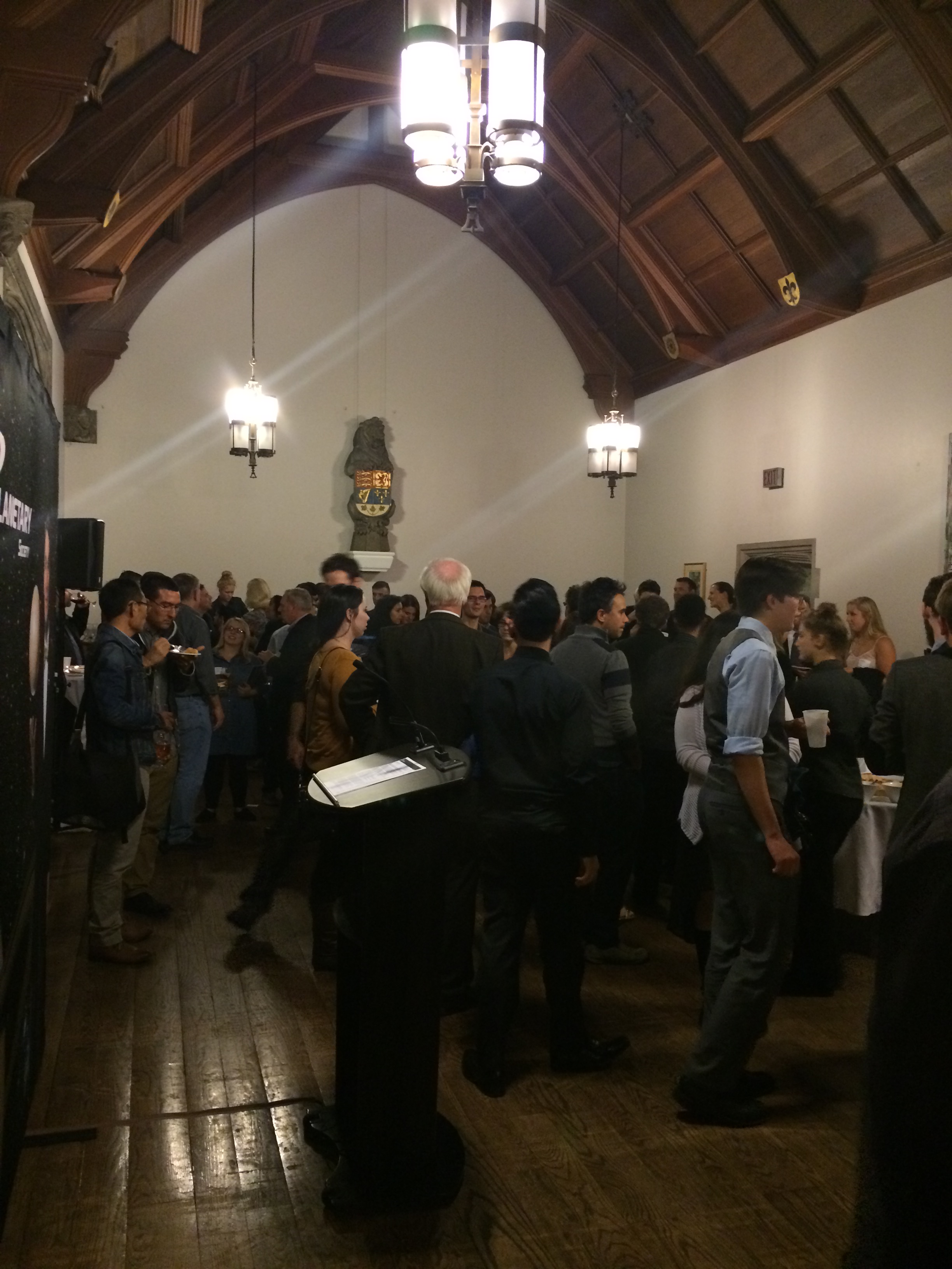 Hart House reception after the taping