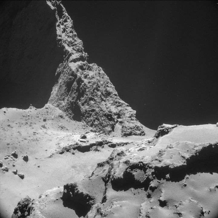 Photo of Comet 67P taken by Philae. c/ESA.int