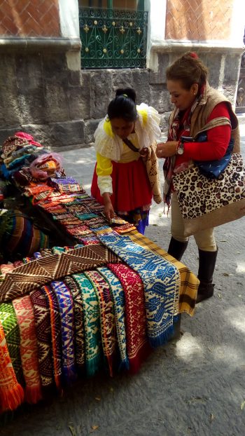 Arts and crafts for sale in Puebla, Mexico